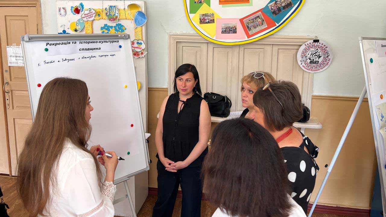 розроблення плану просторового розвитку