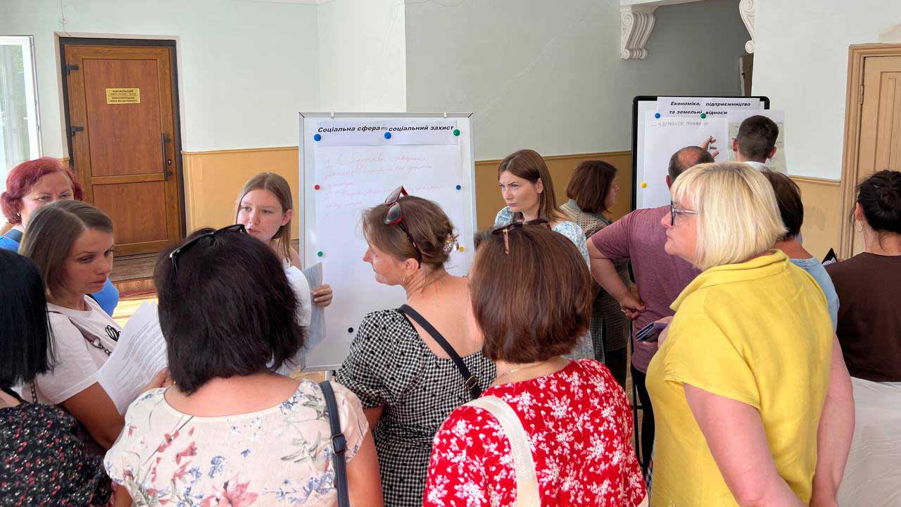 розроблення плану просторового розвитку