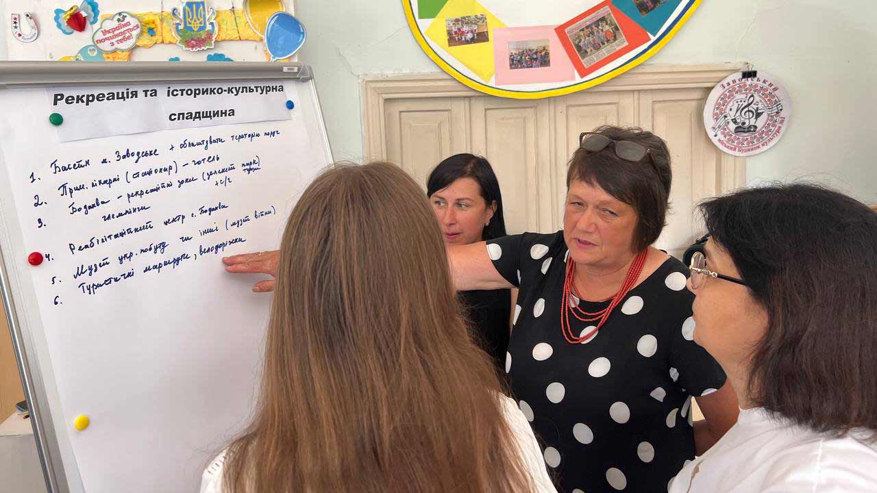 розроблення плану просторового розвитку