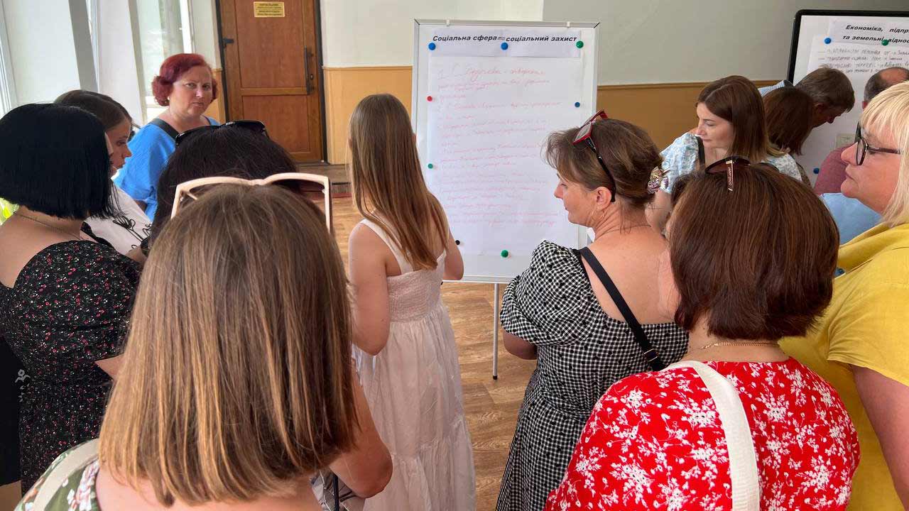 розроблення плану просторового розвитку