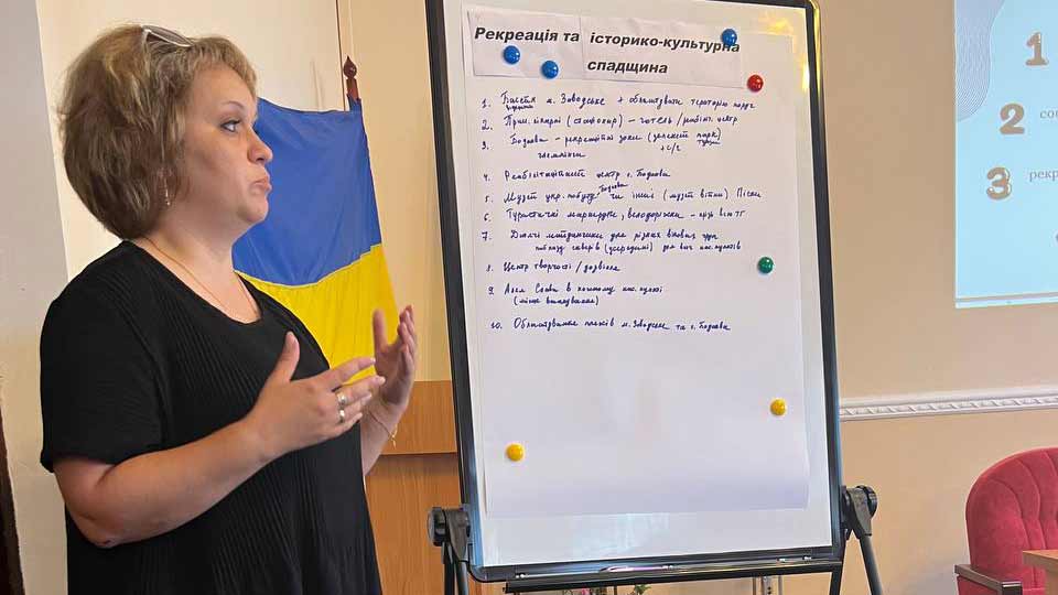 розроблення плану просторового розвитку