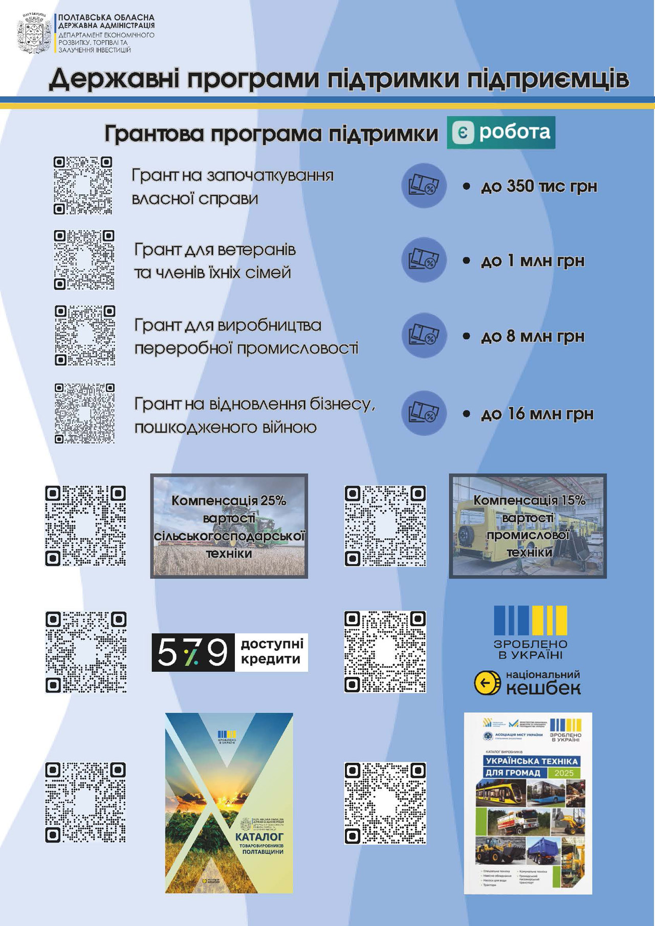 Скористайтеся державною підтримкою